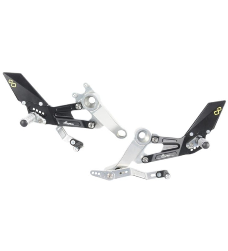 LIGHTECH Rear Sets Kit for APRILIA RS 660 20-25 / TUONO 660 20-25 LIGHTECH Rear Sets Kit for APRILIA RS 660 20-25 / TUONO 660 20-25