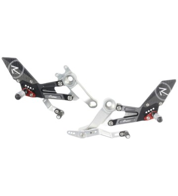 LIGHTECH Rear Sets Kit R VERSION for APRILIA RS 660 20-25 / TUONO 660 20-25