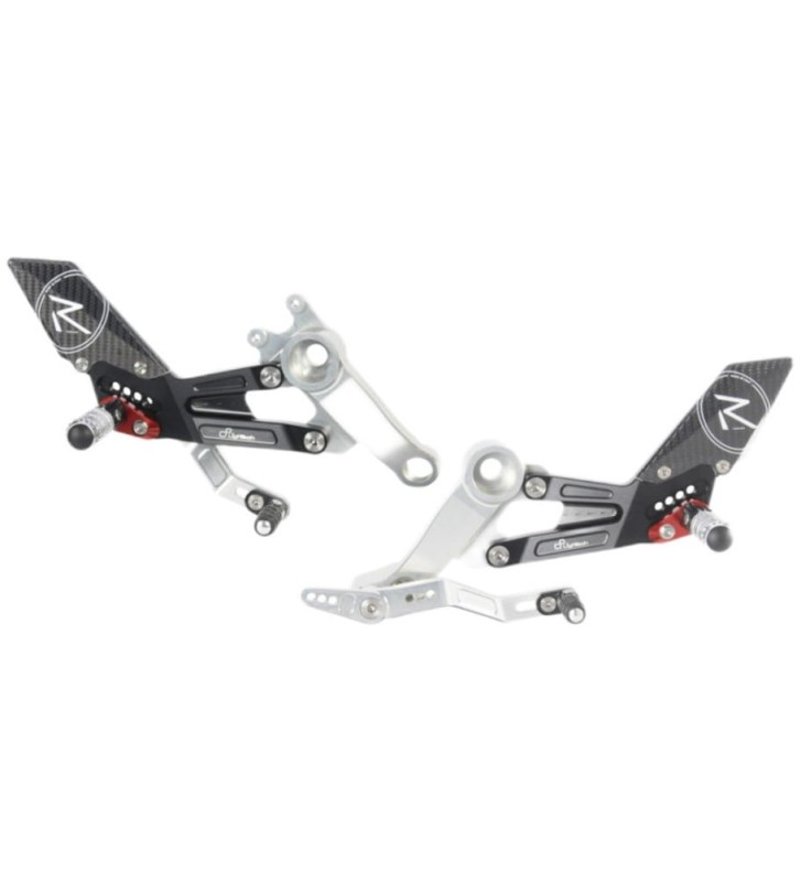 LIGHTECH Rear Sets Kit R VERSION for APRILIA RS 660 20-25 / TUONO 660 20-25 LIGHTECH Rear Sets Kit R VERSION for APRILIA RS 660 20-25 / TUONO 660 20-25