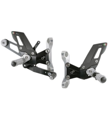 LIGHTECH Rear Sets Kit for BMW M1000 R 22-26 / S1000 R 21-26
