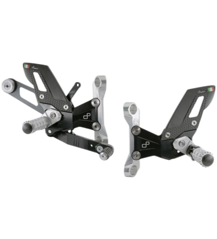 LIGHTECH Rear Sets Kit for BMW M1000 R 22-24 / S1000 R 21-24 LIGHTECH Rear Sets Kit for BMW M1000 R 22-24 / S1000 R 21-24
