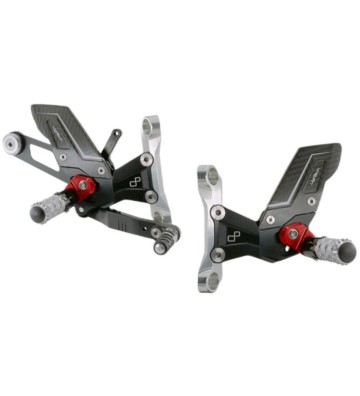 LIGHTECH Rear Sets Kit R VERSION for BMW M1000 R 22-24 / S1000 R 21-24