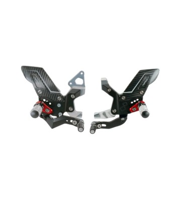 LIGHTECH Rear Sets Kit R Version for DUCATI Panigale 899/1199/1299 12-17 / Panigale 959 16-20 / Panigale V2 20-24