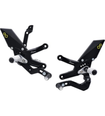 LIGHTECH Rear Sets Kit for KAWASAKI ZX-10R 21-24