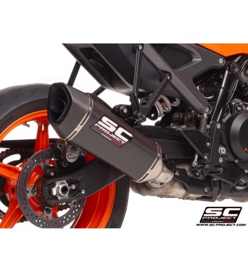 SC PROJECT Ponteira de Escape SC1-R para KTM 990 DUKE 24-25
