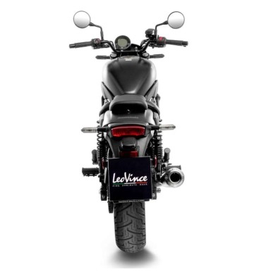LEOVINCE Ponteira de Escape CLASSIC RACER BLACK para KAWASAKI ELIMINATOR 500 24-25