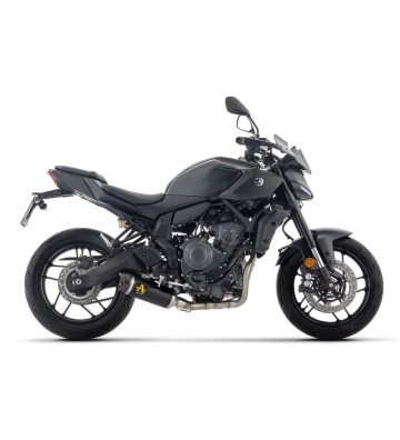 ARROW Thunder Full Exhaust Racing System for YAMAHA MT-07 2025