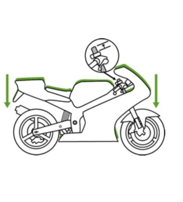 METISSE Kit de rebaixamento (-35MM) para F 800 GS 24- / F 900 R/XR 20-