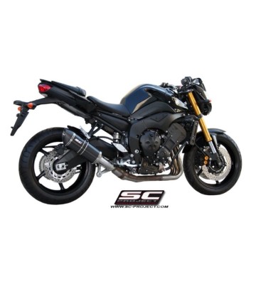 SC PROJECT OVAL Ponteira de escape para FZ8 / FAZER 8 10-16