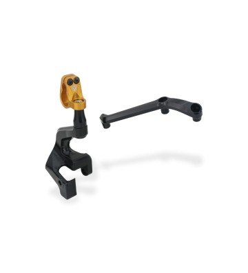 CNC RACING Steering Damper Support Kit with Clamp RM251 for DUCATI Multistrada V4/V4S 21- / V4 Rally 23-24