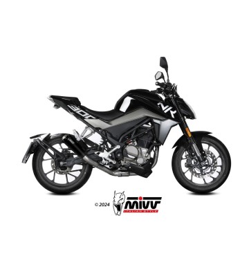 MIVV X-M1 Full Exhaust System for CF MOTO 300NK 21-24