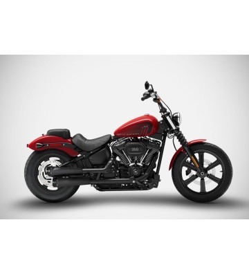 ZARD Ponteiras de Escape ALU para HARLEY-DAVIDSON Street Bob 17-24