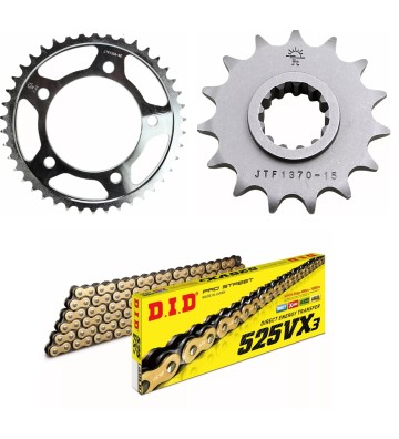 Kit de Transmissão JT + Corrente DID para HONDA CBR650 R 19-23