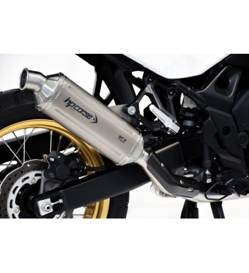 HP CORSE Ponteira de Escape Curta SP-2 Posição Baixa para HONDA XL750 TRANSALP 23-25