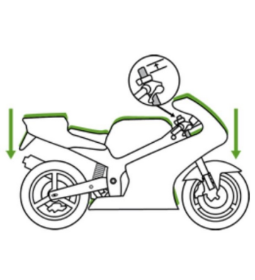 METISSE Biela de Rebaixamento para KAWASAKI ZX-4RR 24-25