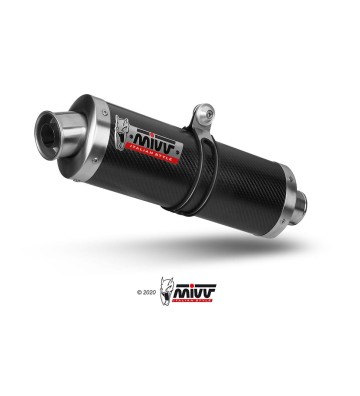 MIVV Ponteira de Escape OVAL para YAMAHA FZS 600 FAZER 98-03