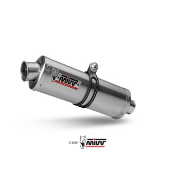 MIVV OVAL Silencer for YAMAHA FAZER 1000 01-05