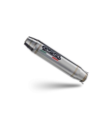 GPR DEEPTONE INOX Silencer for YAMAHA FAZER 1000 01-05