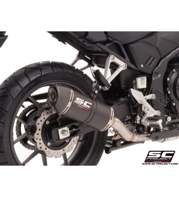 SC PROJECT OVAL Ponteira de escape para NX500 24-