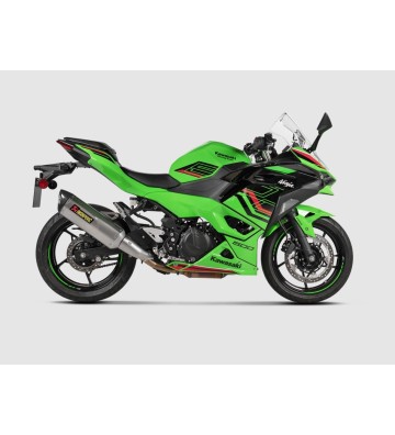 AKRAPOVIC Ponteira de Escape em Titânio para KAWASAKI Ninja 500 2024- / Z500 2024-