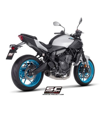 SC PROJECT S1 Full Exhaust System for MT-07 25-