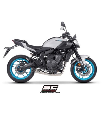SC PROJECT S1 Full Exhaust System for MT-07 25-