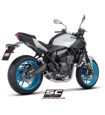 SC PROJECT CR-T Full Exhaust System for MT-07 25-