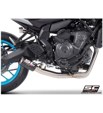 SC PROJECT CR-T Full Exhaust System for MT-07 25-