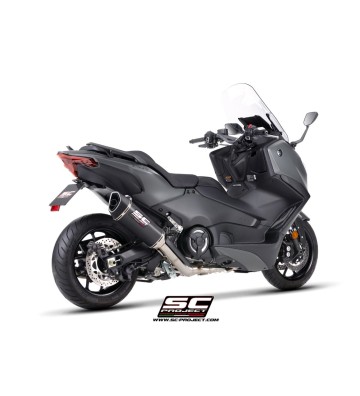 SC PROJECT Full Exhaust System with SC1-R Silencer for YAMAHA T-Max 560 25-