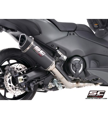 SC PROJECT Full Exhaust System with SC1-R Silencer for YAMAHA T-Max 560 25-
