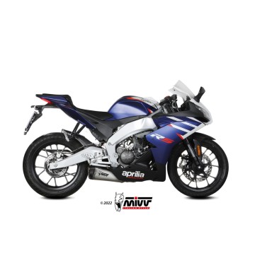 MIVV Escape Completo com Ponteira DELTA RACE para APRILIA RS 125 21-24