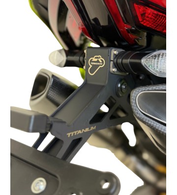 TERMIGNONI Titanium License Support Kit for DUCATI PANIGALE V4 / STREETFIGHTER V4 25-