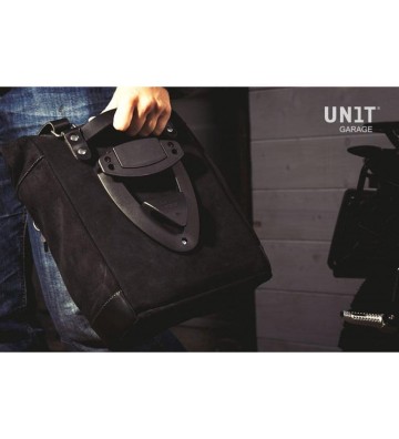 UNIT GARAGE "Waxed Suede" Side Bag 22L-30L