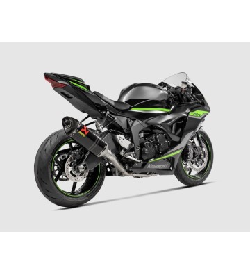 AKRAPOVIC Escape Completo Racing para KAWASAKI ZX-6R 23-