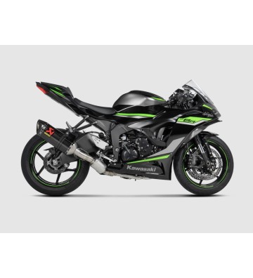 AKRAPOVIC Track Day Link Pipe for KAWASAKI ZX-6R 22-24
