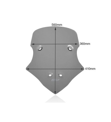 WRS CAPONORD Windscreen for Ducati Multistrada V4 RS 2026