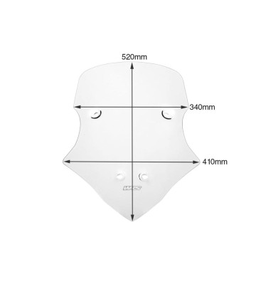 WRS TOURING Windscreen for Ducati Multistrada V4 RS 2026