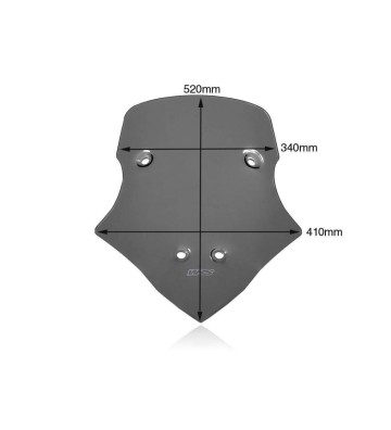 WRS TOURING Windscreen for Ducati Multistrada V4 RS 2026