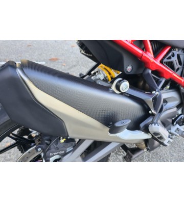 CNC RACING Silencer Carbon Heat Guard for DUCATI Multistrada V4/S 2025