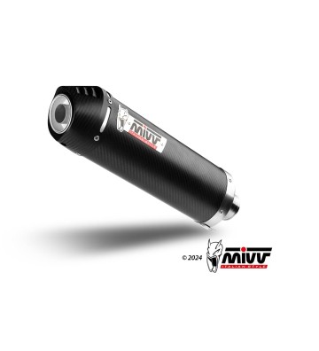 MIVV Ponteira de Escape OVAL para BMW F700 GS 12-17