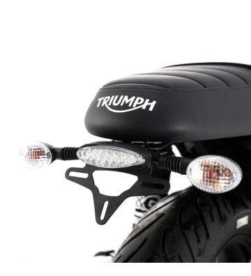 R&G Suporte de Matrícula para TRIUMPH Scrambler 900 23- / Street Twin 16- / Speed Twin 900 22-24
