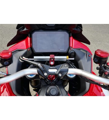 CNC Racing Steering Damper Kit for DUCATI MULTISTRADA V4/S 21- / MULTISTRADA V4 RALLY 23-24