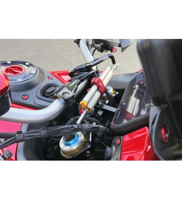 CNC Racing Steering Damper Kit for DUCATI MULTISTRADA V4/S 21- / MULTISTRADA V4 RALLY 23-24