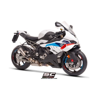 SC PROJECT Ponteira de Escape S1 Titânio para BMW S1000 RR 25-