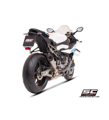 SC PROJECT Ponteira de Escape S1 Titânio para BMW S1000 RR 25-
