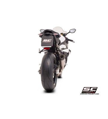 SC PROJECT Ponteira de Escape S1 Titânio para BMW S1000 RR 25-