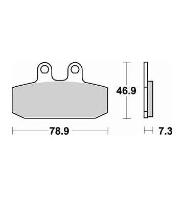 BRAKING Kit Pastilhas (Frente)