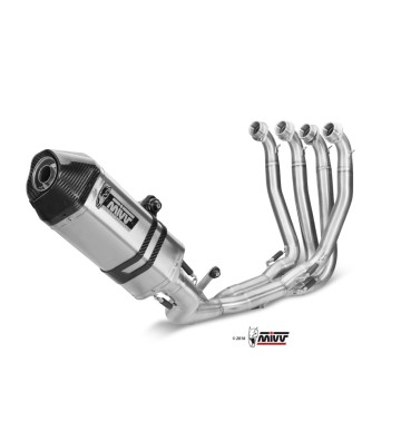 MIVV Escape Completo em INOX para KAWASAKI ZX-10R/RR 11-15