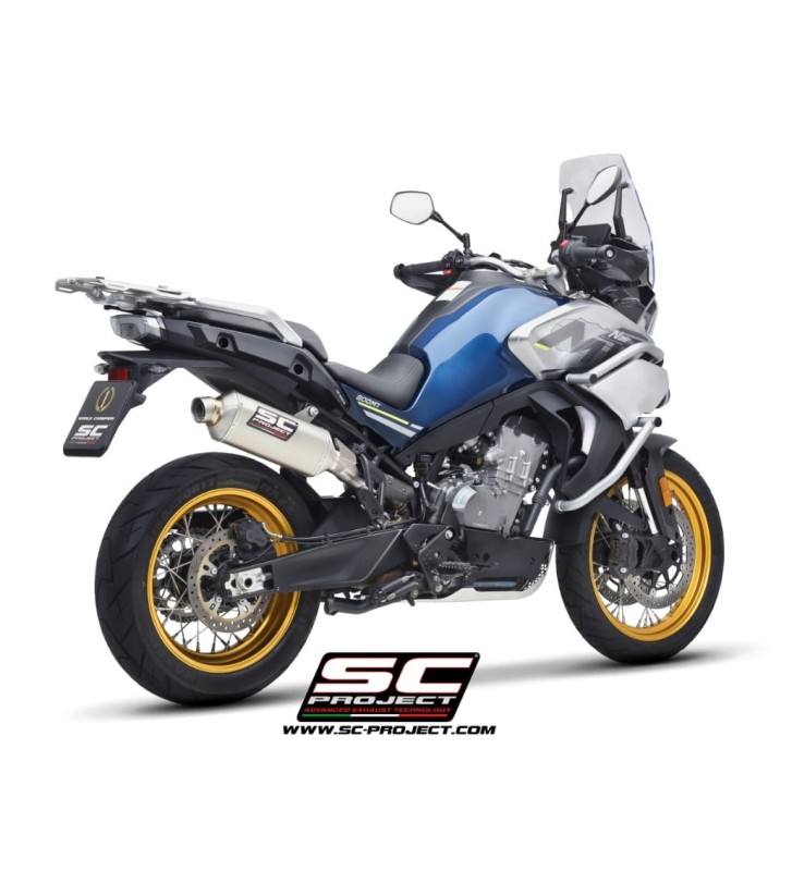 SC PROJECT Rally Raid Slip-on for CF MOTO 800 MT 22-25 SC PROJECT Rally Raid Slip-on for CF MOTO 800 MT 22-25