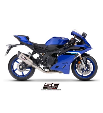 SC PROJECT Full Exhaust System with SC1-R Slip-on for YAMAHA YZF-R9 25-